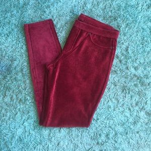 ❤️ 5/$15 ❤️ Burgundy leggings